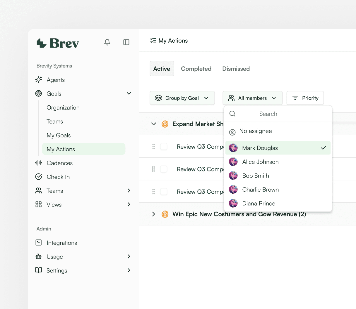 Brev IO screen