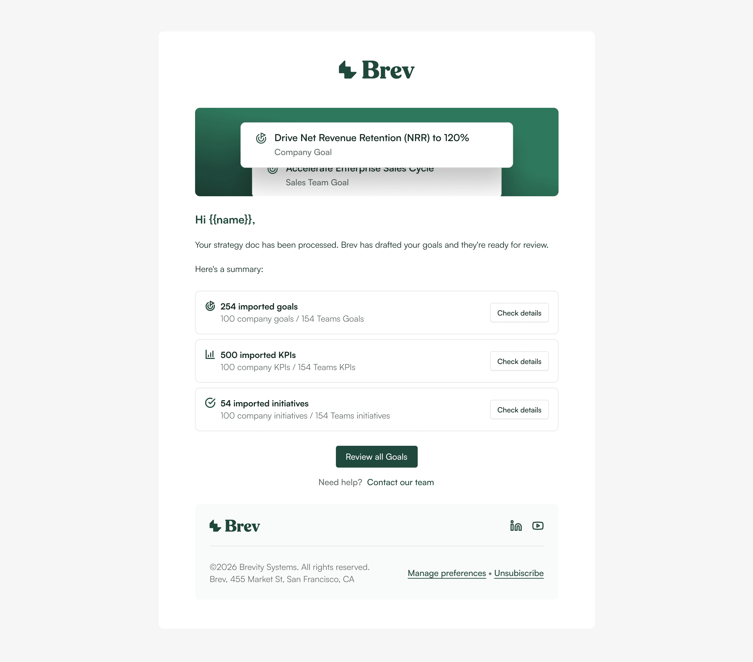 Brev IO screen