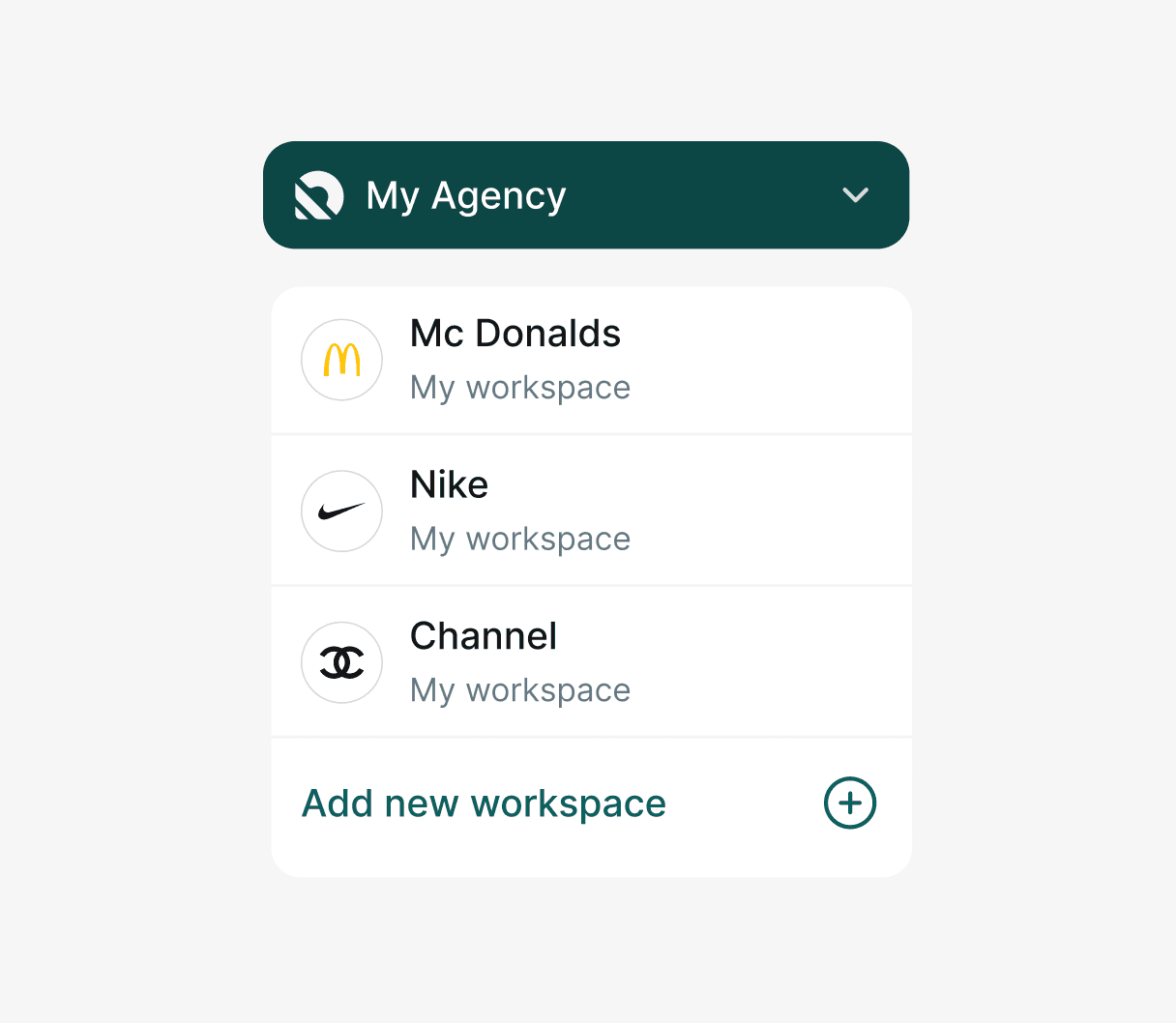 GoAudience screen
