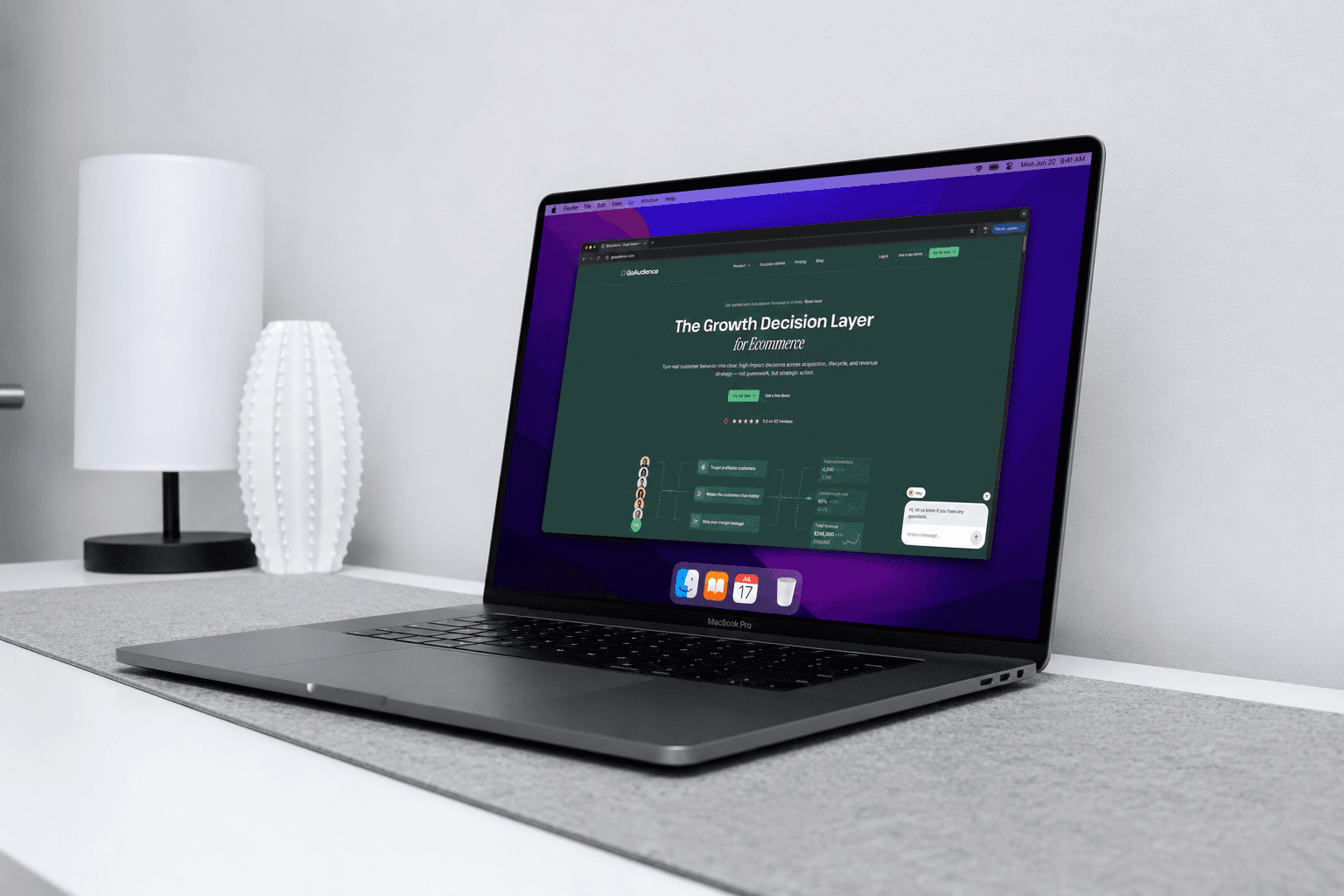 GoAudience screen